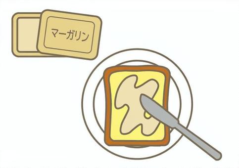 Toast and butter Toast and butter