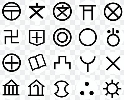 Map symbol set 3 Map symbol set 3