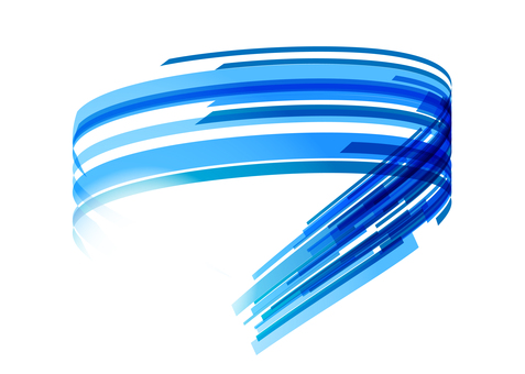 Rotating blue wave Rotating blue wave