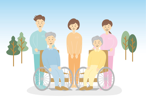 Nursing wheelchair elderly Nursing wheelchair elderly