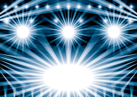 Live concert stage with flashy lighting Live concert stage with flashy lighting