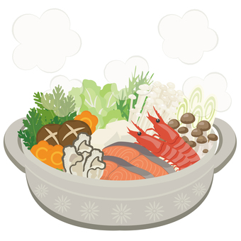 Japanese food ★ Hot pot dish Seafood chanko nabe Japanese food ★ Hot pot dish Seafood chanko nabe