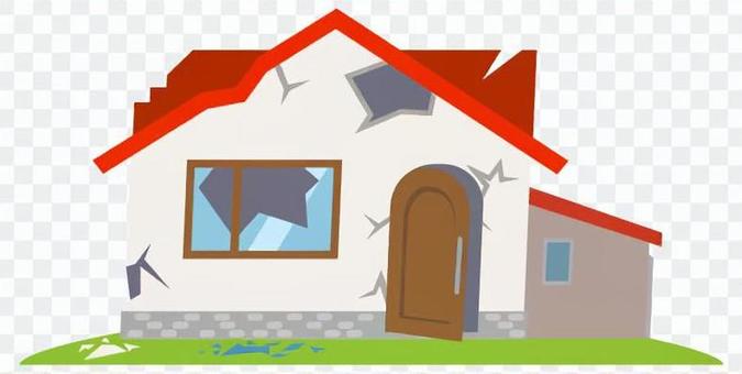 Earthquake / collapsed house Earthquake / collapsed house