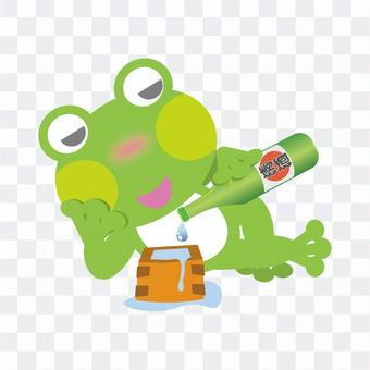 Frog (masu salted bottle) Frog (masu salted bottle)