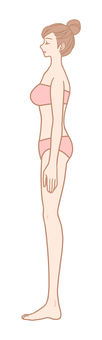 Female whole body (side) Female whole body (side)