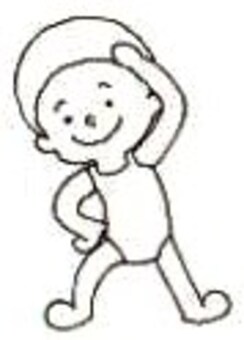 Physical education: swimming (monochrome) Physical education: swimming (monochrome)