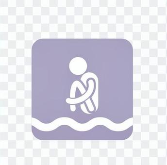 Swimming icon 1 Swimming icon 1