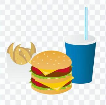 Hamburger shop Hamburger shop