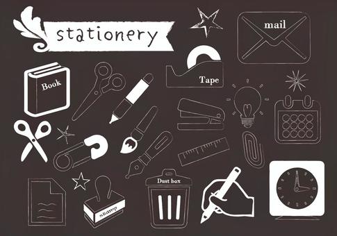 Blackboard stationery set 2 Blackboard stationery set 2