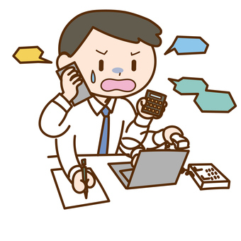 Multitasking men Multitasking men
