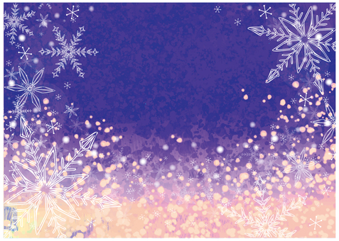 Snowflake glitter frame 1 Snowflake glitter frame 1