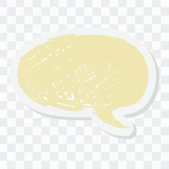 Speech balloon Speech balloon