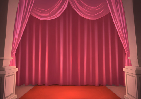 Stage curtain background illustration 04 Stage curtain background illustration 04