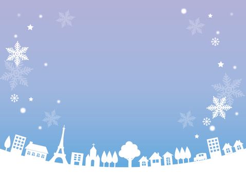 Winter town Winter town