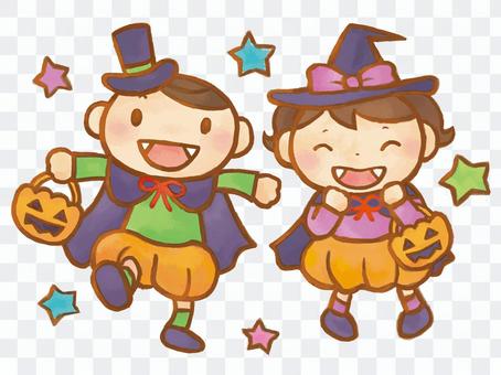 A_ elementary school student_halloween A_ elementary school student_halloween
