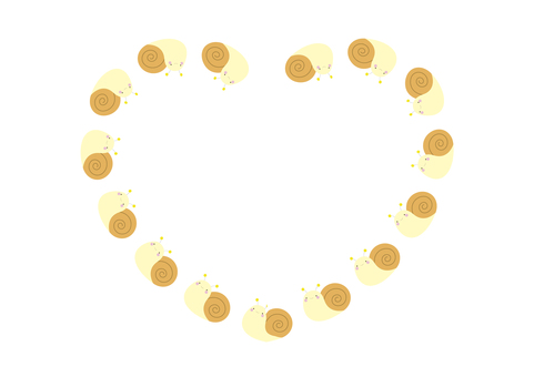 10 frames_snail,無線,心 10 frames_snail,無線,心