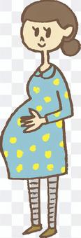 Pregnant woman Pregnant woman