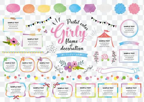 Girly frame Girly frame