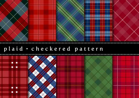 Pattern set 028 Various checks Pattern set 028 Various checks