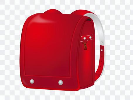 Red school bag Red school bag