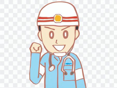 Emergency rescue workers 1 Emergency rescue workers 1