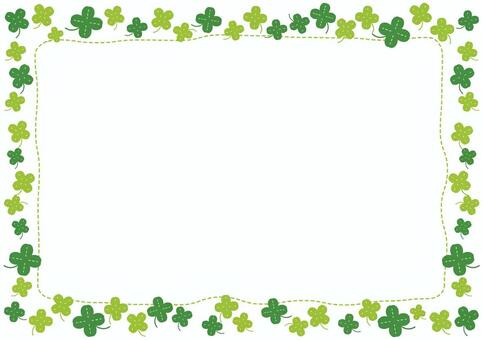 Clover frame Clover frame