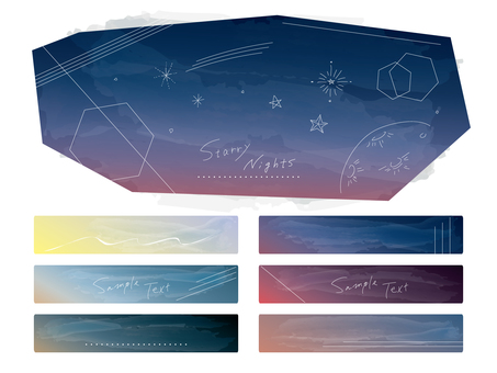 Starry sky gradation Starry sky gradation