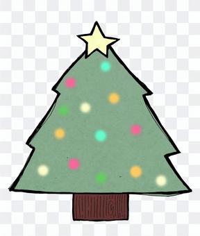 Border of the tree _ No wire Border of the tree _ No wire
