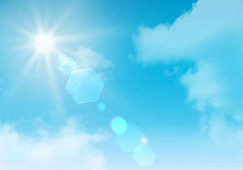 Sun empty background Sun empty background