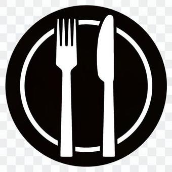Knife fork icon 07 Knife fork icon 07