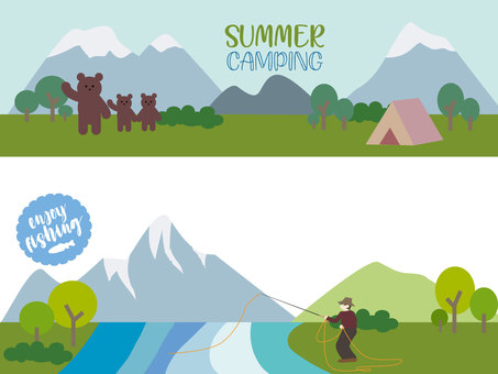 Campsite bears and fly fishing Campsite bears and fly fishing