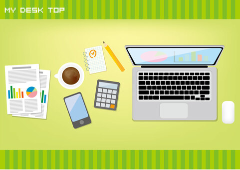 Desktop illustrations Desktop illustrations