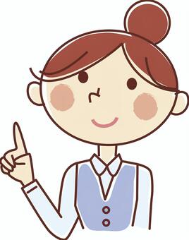 Female employee Female employee