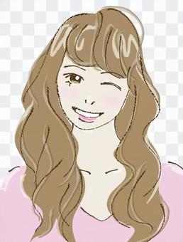 Female A (wink) Female A (wink)
