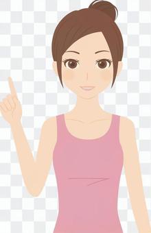 Female | Fitness | Tank Top | Fingering Female | Fitness | Tank Top | Fingering