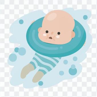 Float ring and child 4 Float ring and child 4