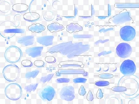 Watercolor layout_Rainy Day Watercolor layout_Rainy Day