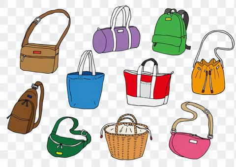 バッグいろいろ(カラー) バッグいろいろ(カラー)