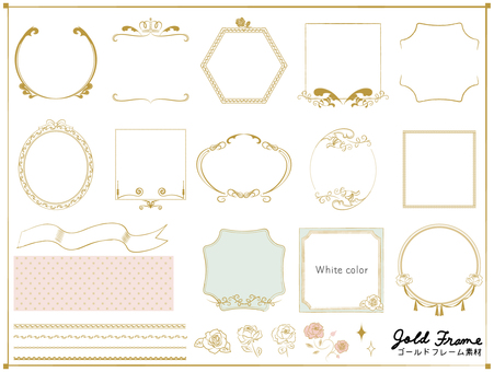 Gold frame material Gold frame material