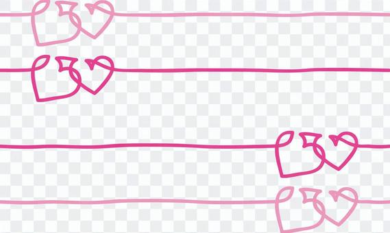 Heart line 01D Heart line 01D