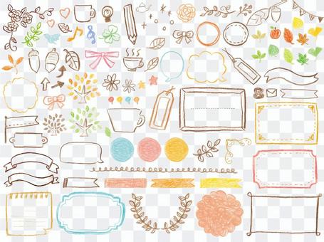 Crayon Handwritten Frame · Icon Crayon Handwritten Frame · Icon