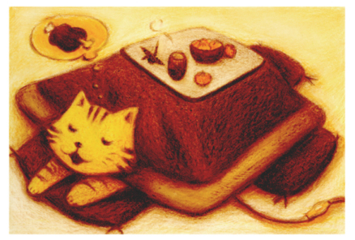 Tigers and kotatsu and oranges Tigers and kotatsu and oranges