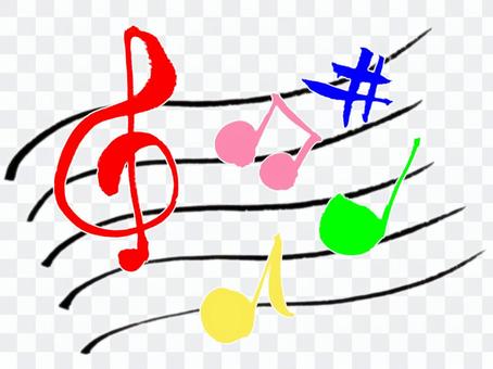 Brush character "Music" Brush character "Music"