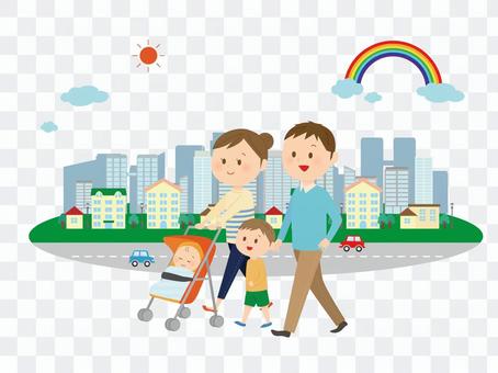 Family and city Family and city