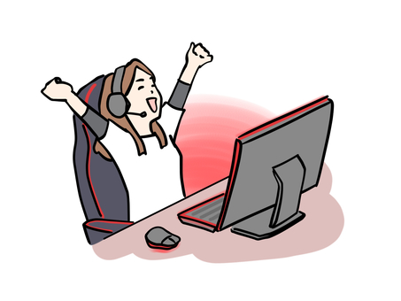 Girls who did e-sports Girls who did e-sports