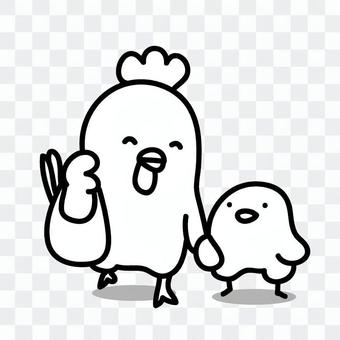 Chicken parent: Children shopping Chicken parent: Children shopping