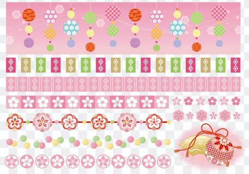 Hina decoration / Spring decoration Hina decoration / Spring decoration