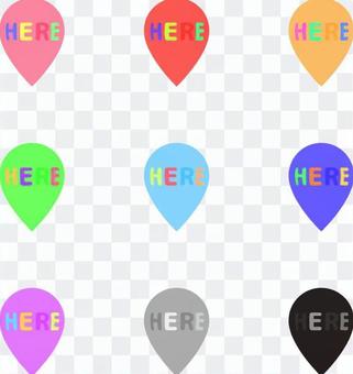 Position pin _HERE Position pin _HERE