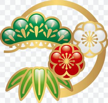 New Year decoration _ Shochiku Mei New Year decoration _ Shochiku Mei