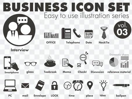 Series 03 Business Icon Set Series 03 Business Icon Set
